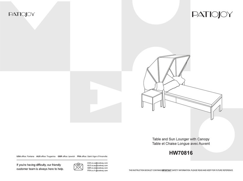 Costway HW70816 manual