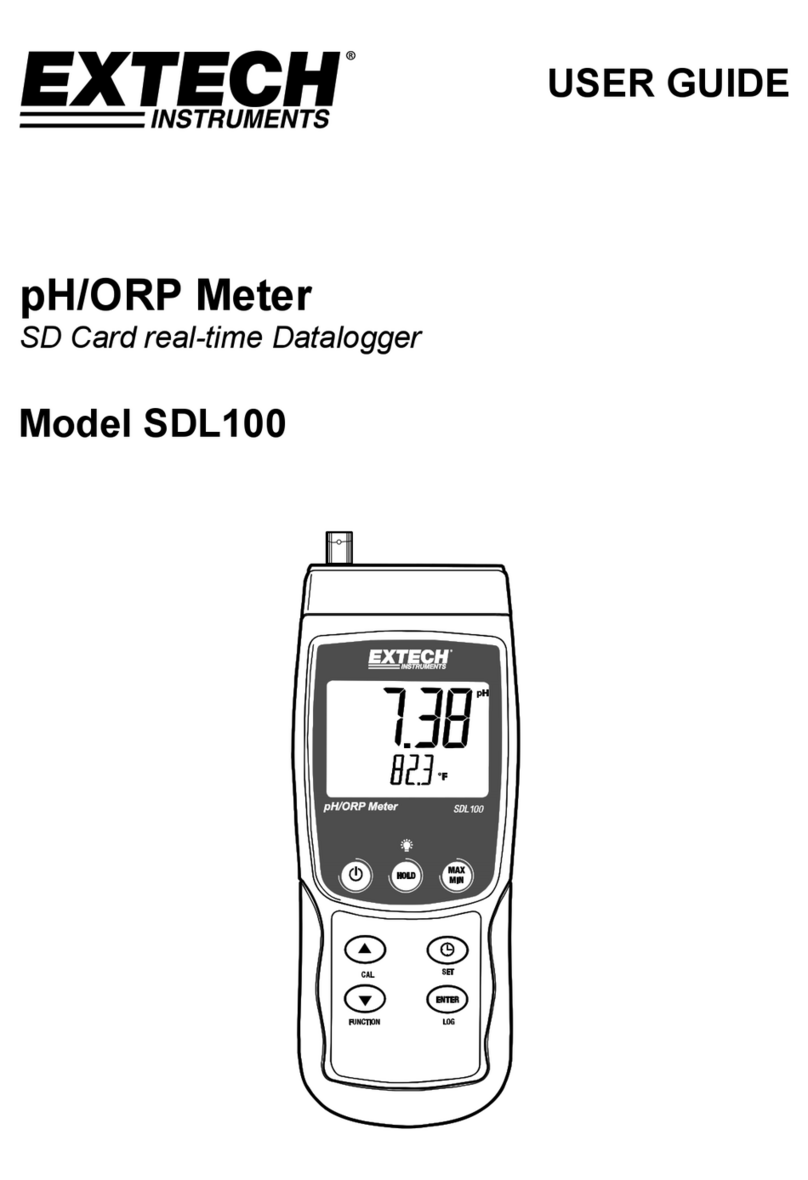Extech Instruments SDL100-NIST User manual Extech Instruments SDL100-NIST User manual