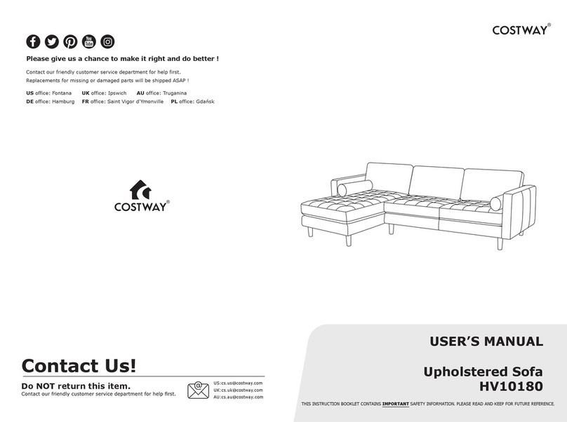 Costway HV10180 user manual