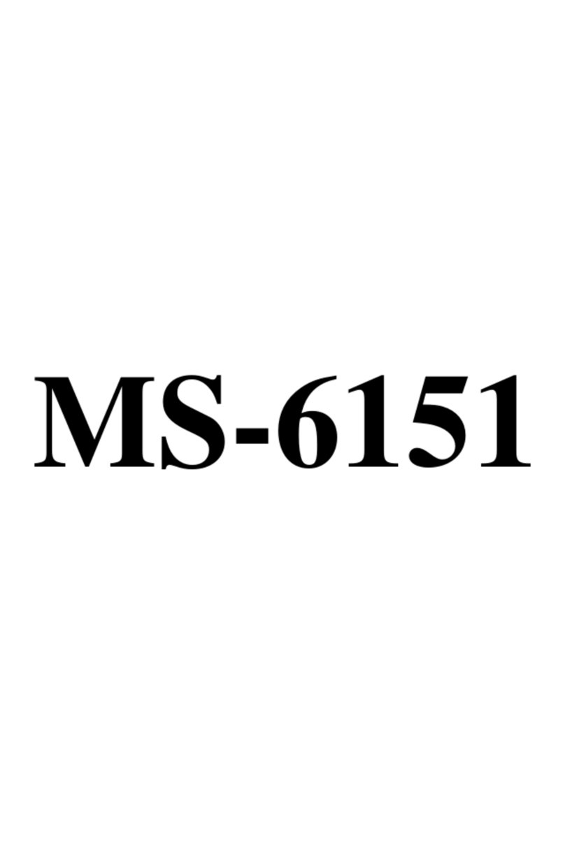MSI MS-6151 User manual MSI MS-6151 User manual