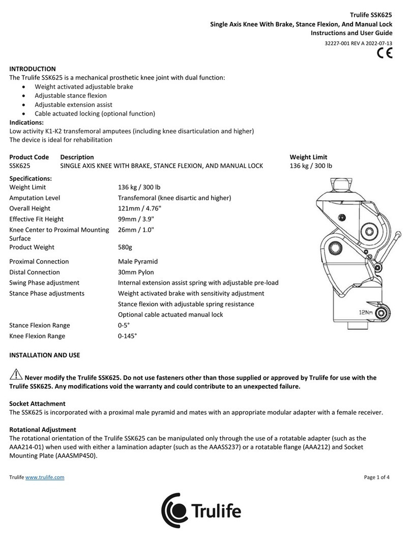 Trulife SSK625 Instructions and user guide
