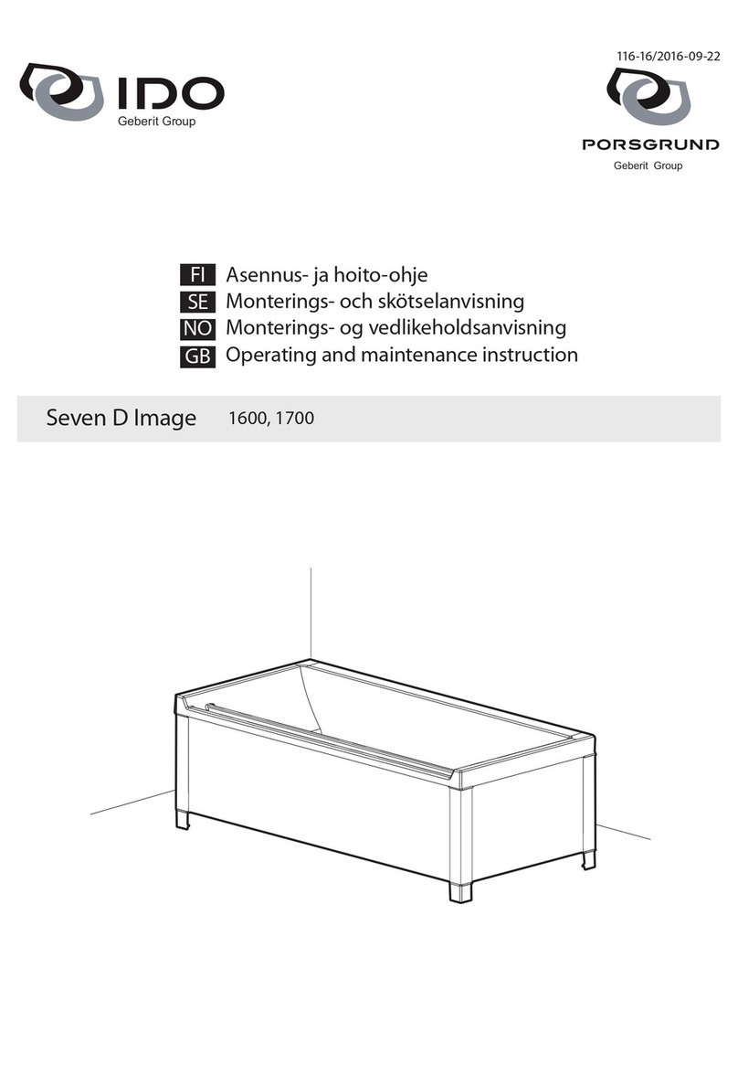 iDo PORSGRUND Seven D Image 1600 Operating and maintenance instructions iDo PORSGRUND Seven D Image 1600 Operating and maintenance instructions