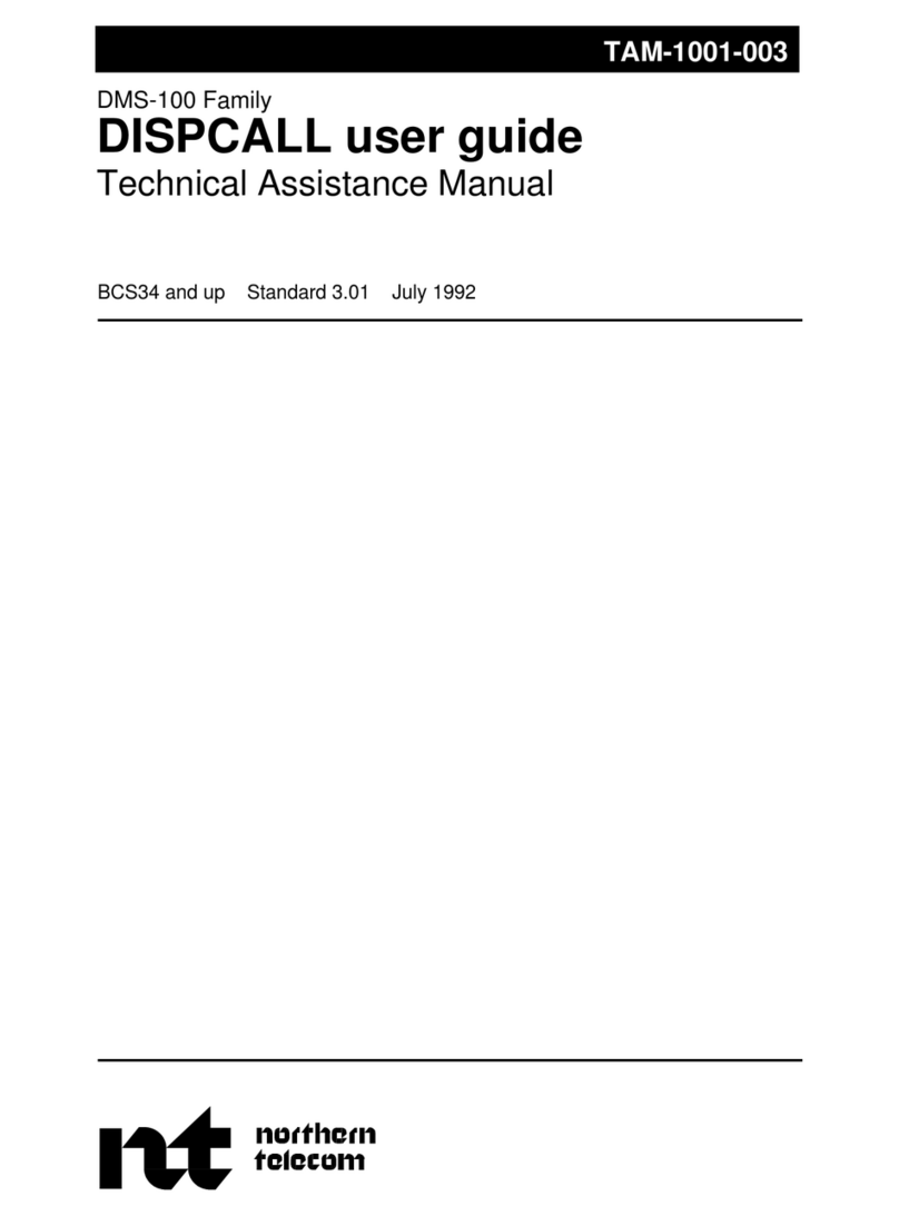 Northern Telecom DMS-100 Series user guide