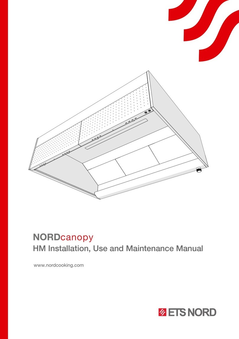 ETS NORD NORDcanopy Instructions for installation, use and maintenance manual