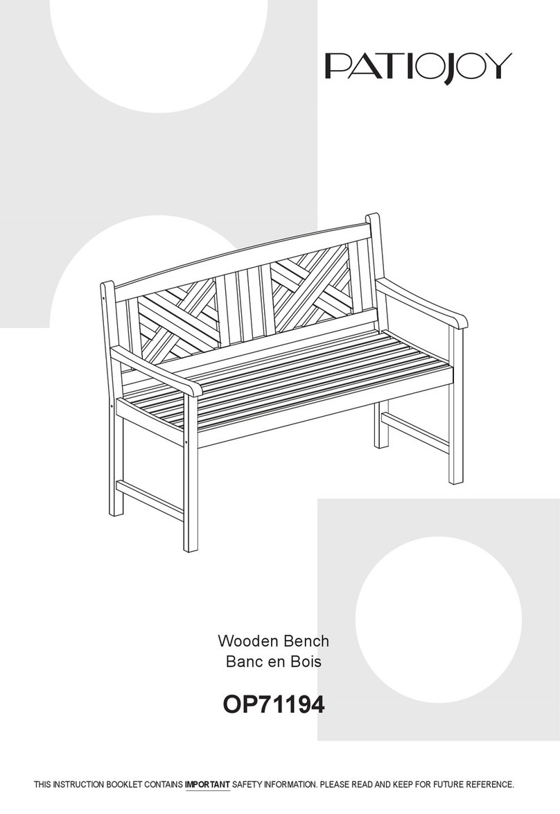PATIOJOY OP71194 manual