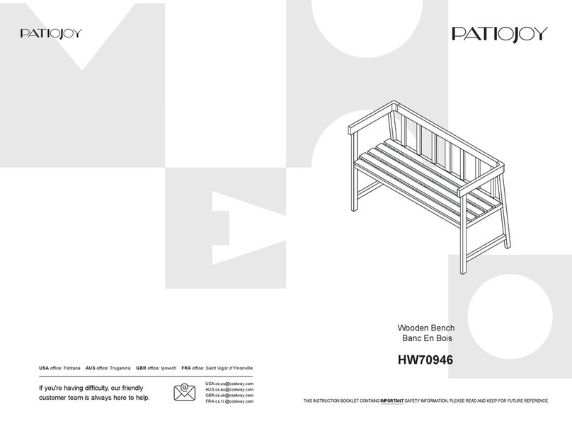 PATIOJOY HW70946 manual