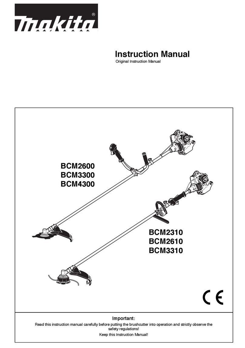 Makita BCM2600 instruction manual