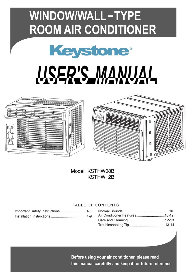 Keystone KSTHW08B User manual
