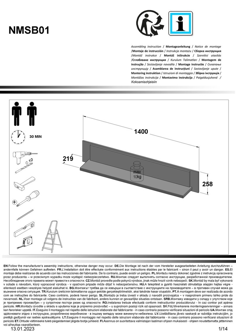 Forte NMSB01 User manual