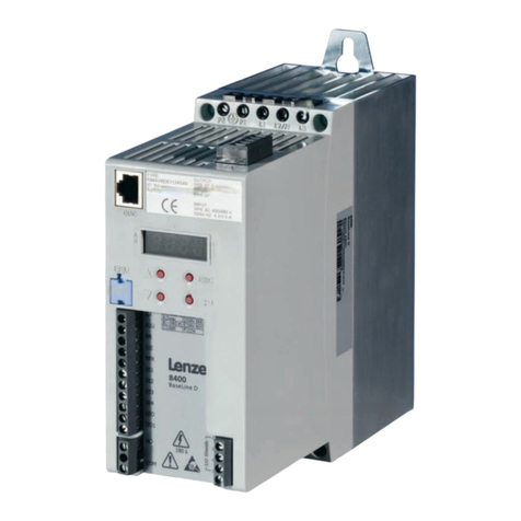 Lenze E84AVBDE Series Mounting instructions Lenze E84AVBDE Series Mounting instructions