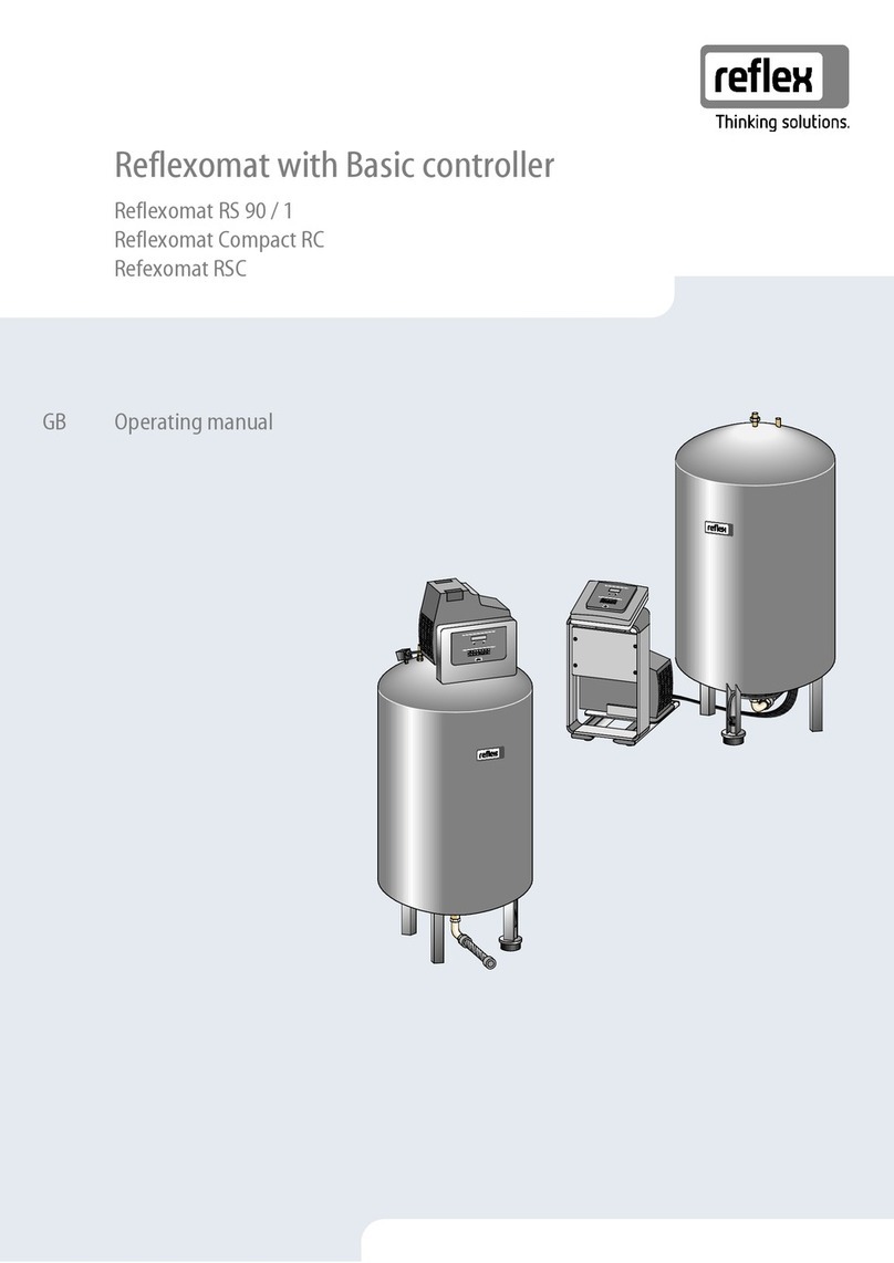 Reflex Reflexomat Compact RC Series operating manual