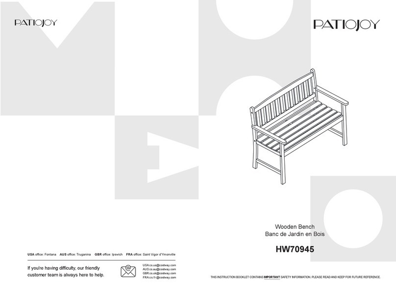 PATIOJOY HW70945 manual