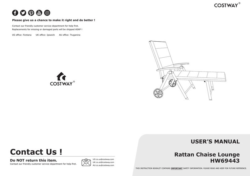 Costway HW69443 user manual
