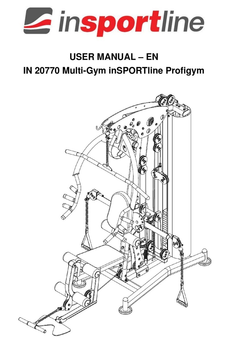 Insportline Profigym C400 User manual