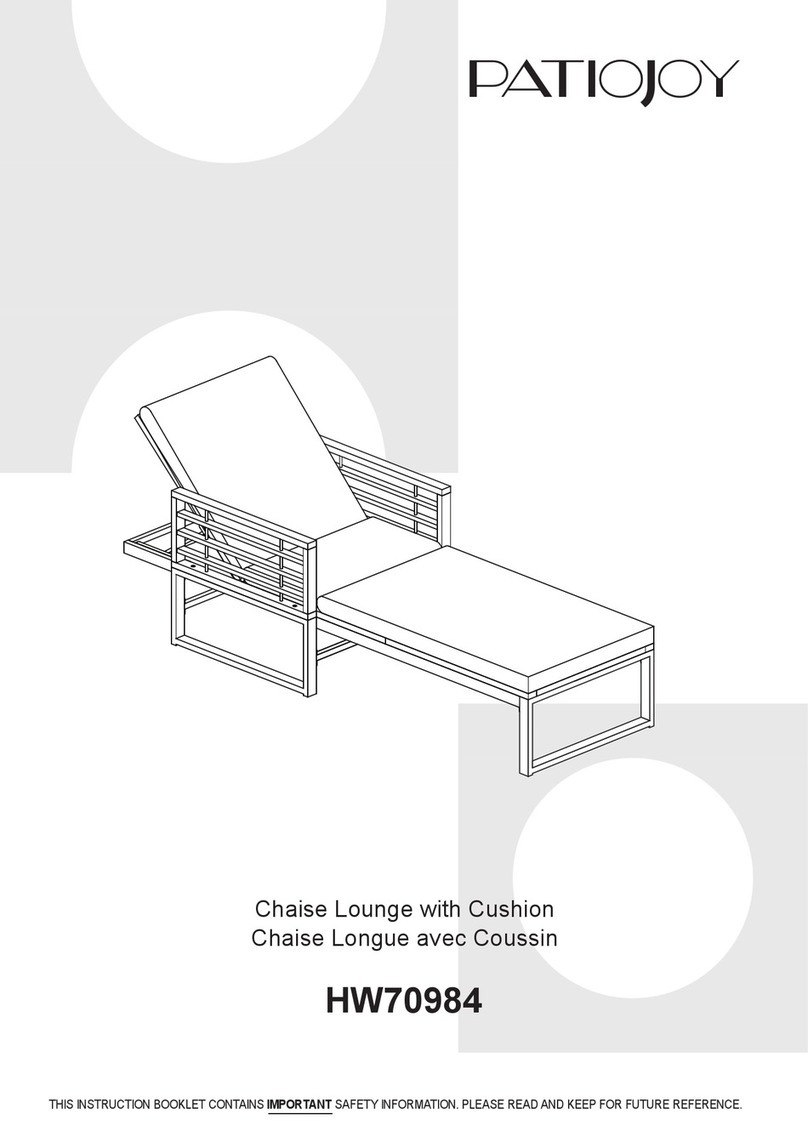 PATIOJOY HW70984 User manual