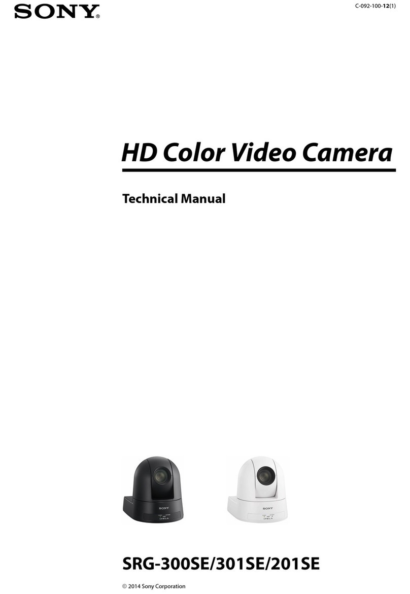 Sony SRG-301SE User manual
