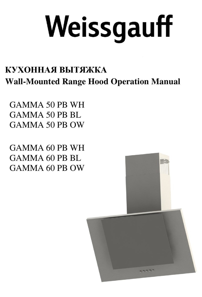 Weissgauff GAMMA 50 PB BL Operation manual