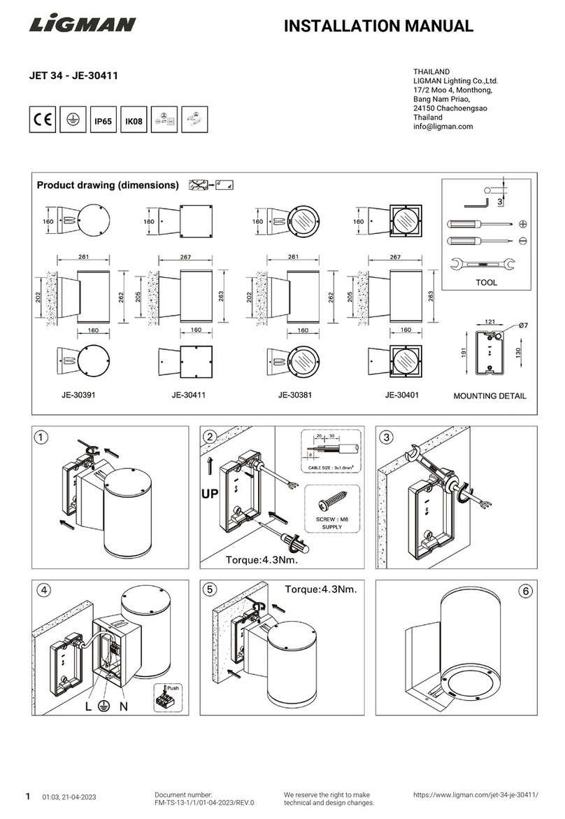LIGMAN JET 34 User manual