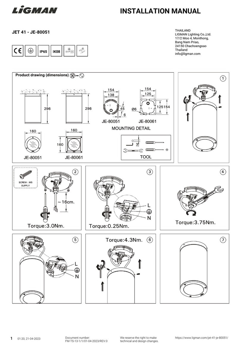 LIGMAN JE-80051 User manual