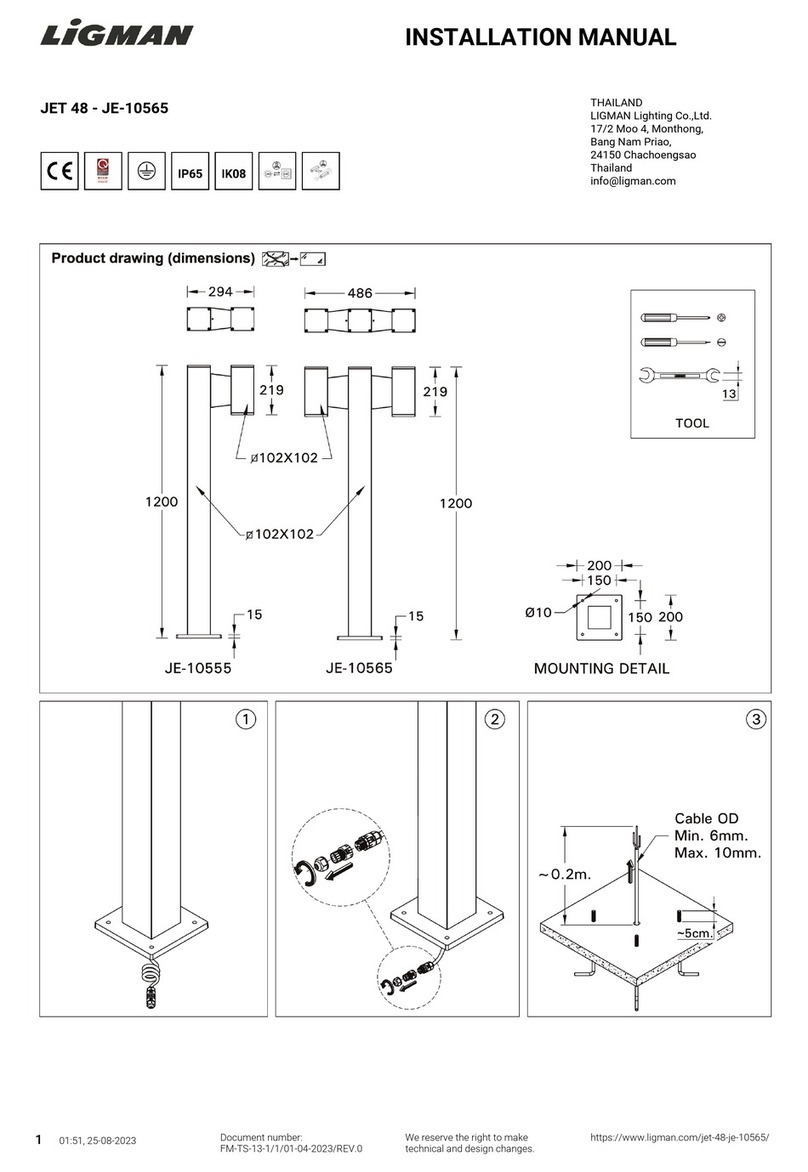 LIGMAN JET 48 installation manual