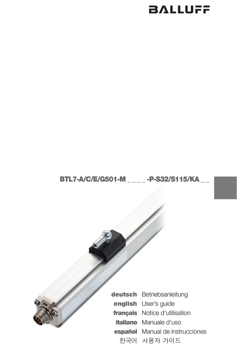 Balluff BTL7-A/C/E/G501-M P-S32/S115/KA Series user guide