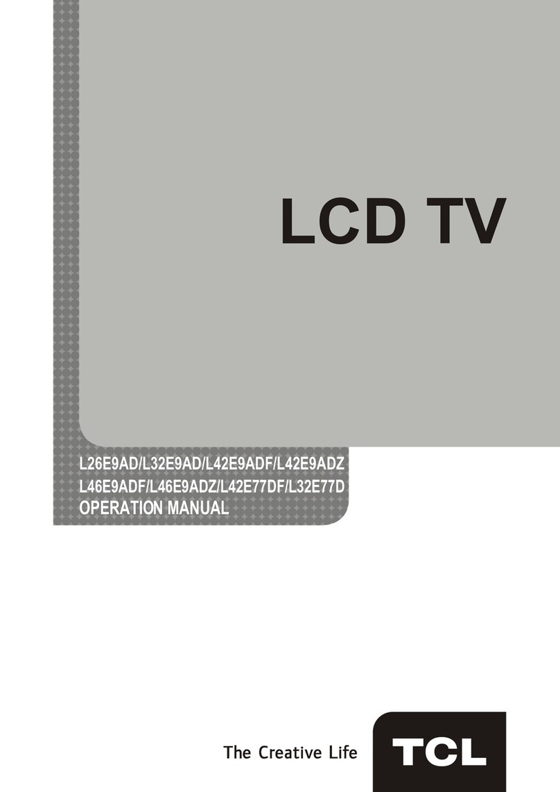 TCL L26E9AD User manual