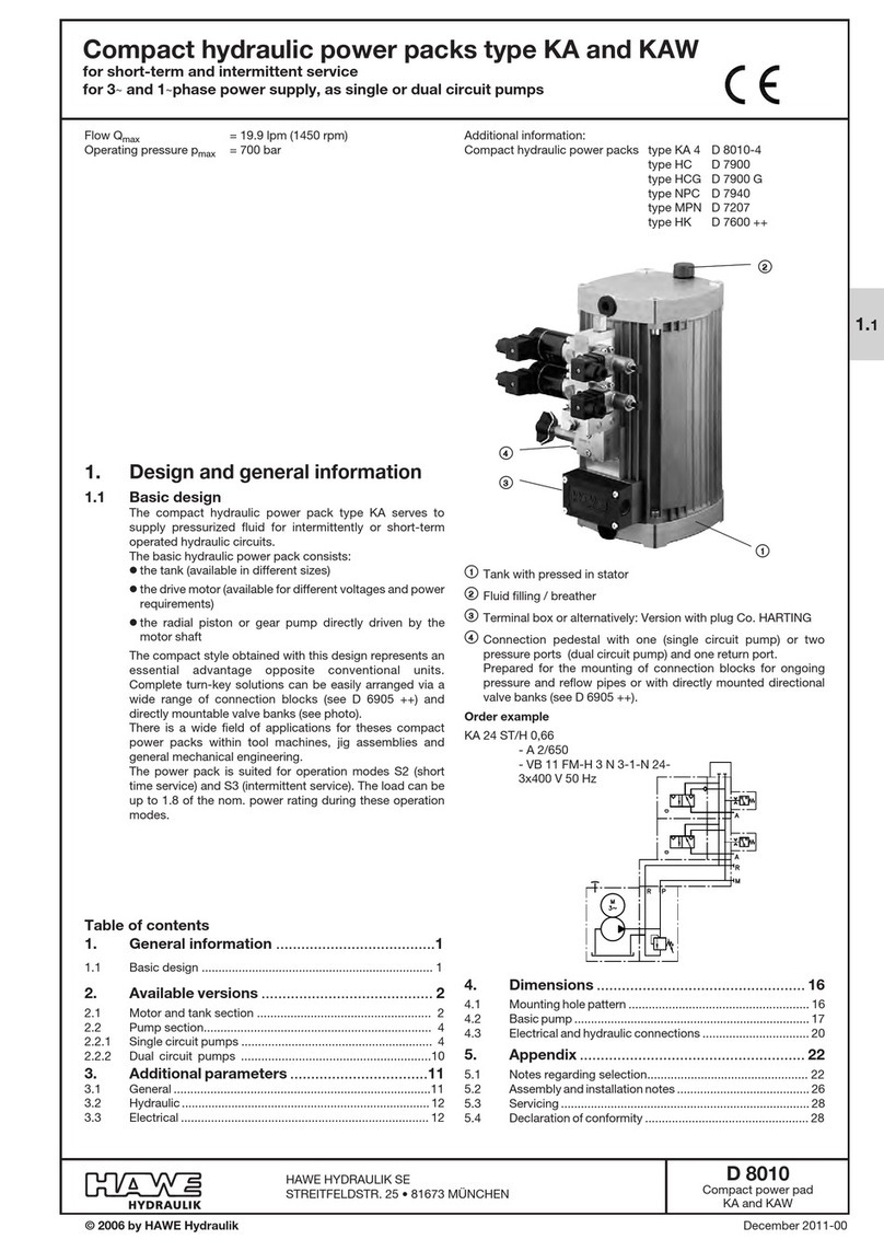 HAWE Hydraulik KA manual