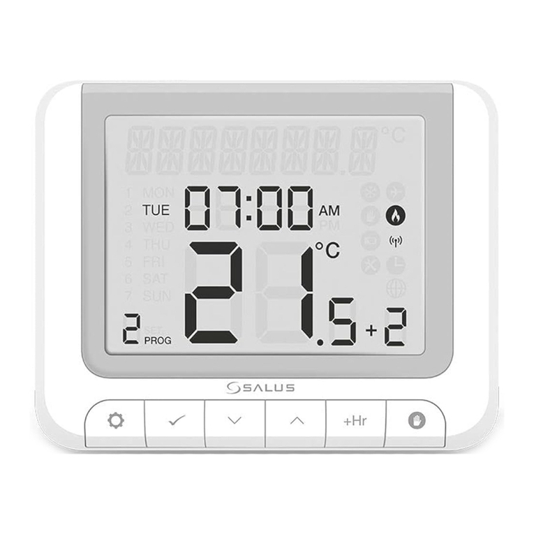 Salus WBRT520TX quick start guide