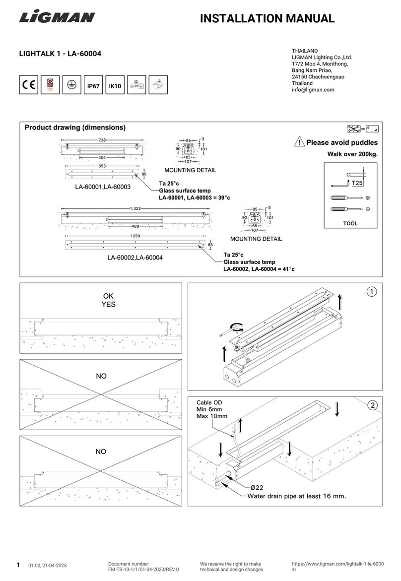 LIGMAN LA-60004 User manual