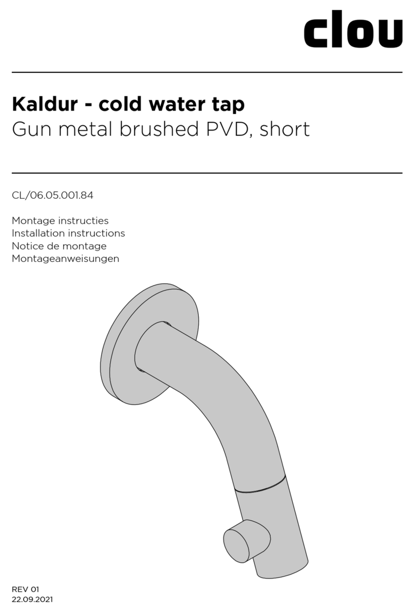 Clou Kaldur CL/06.05.001.84 installation instructions