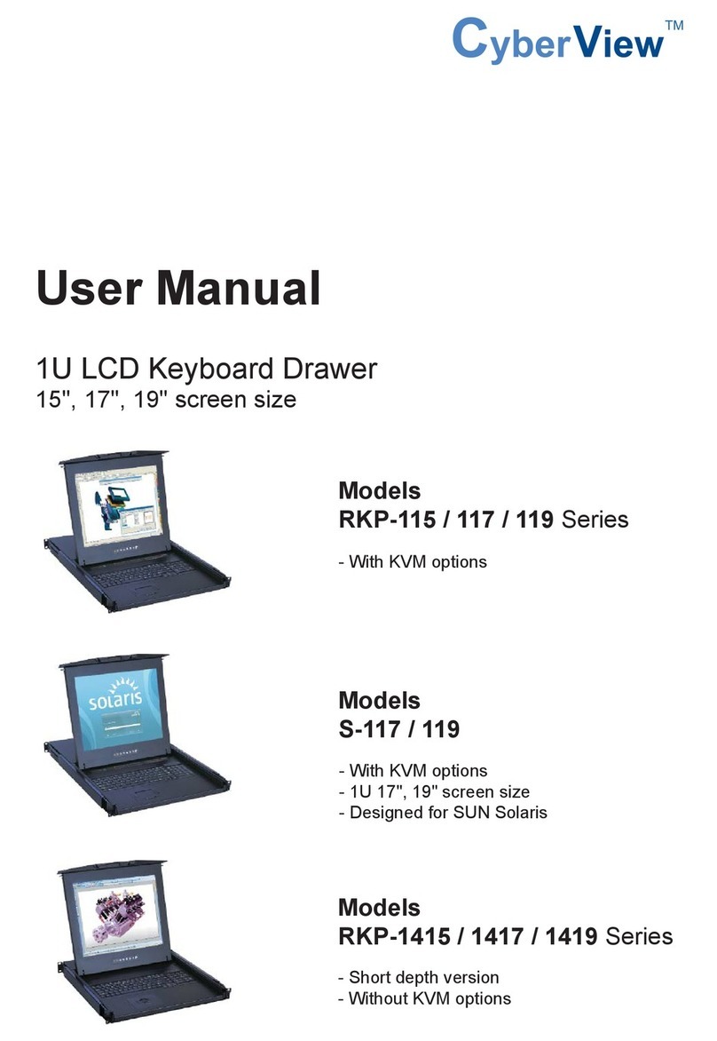CyberView RKP1417 user manual