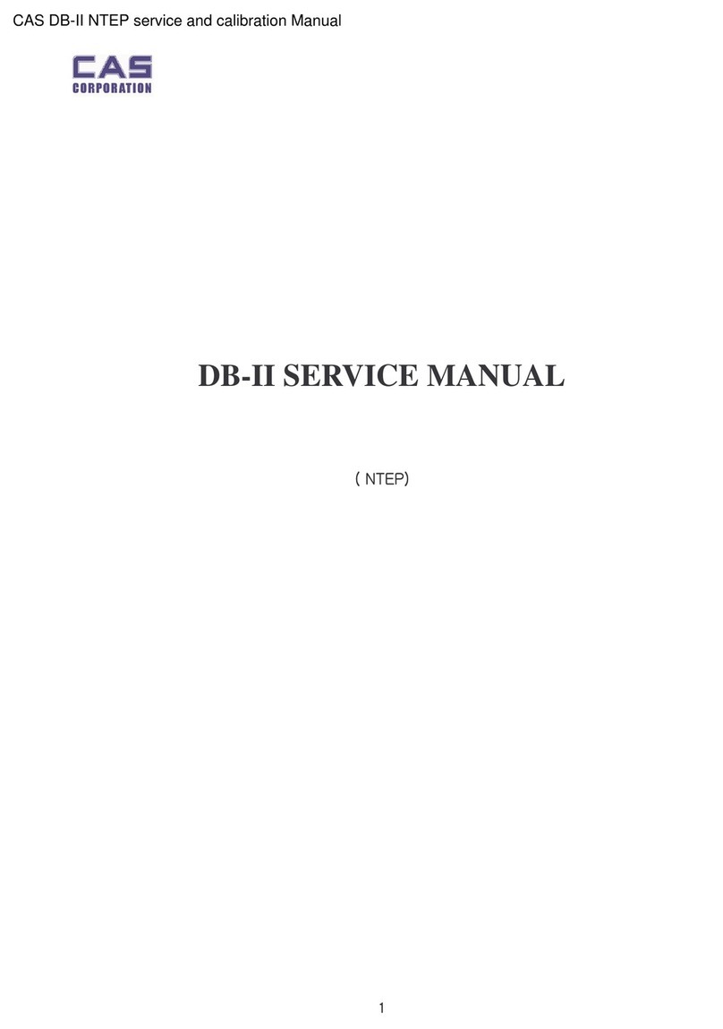 CAS Corporation DB-II Service manual
