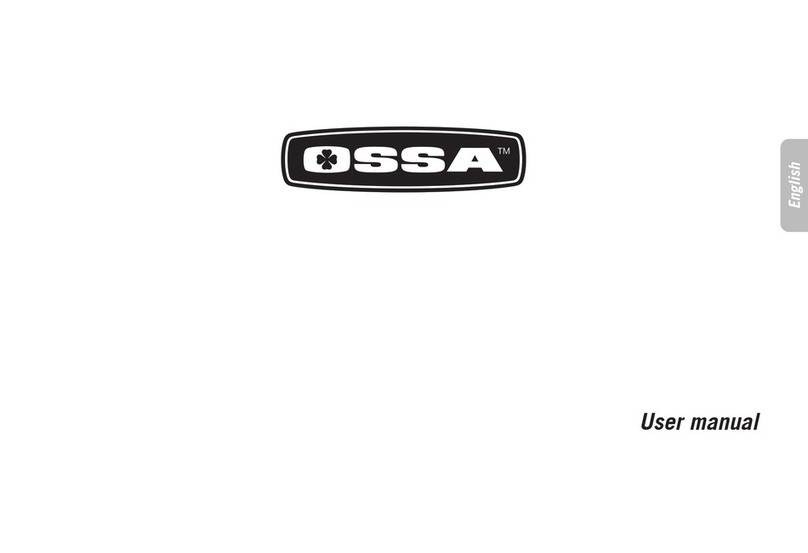 Ossa TR 280i 2011 user manual