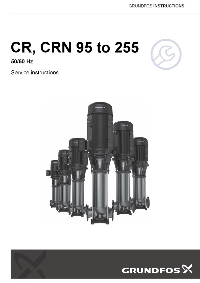 Grundfos CR 95 Operating instructions