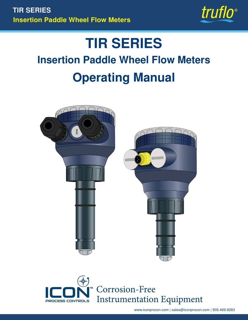 truflo ICON TIR Series User manual