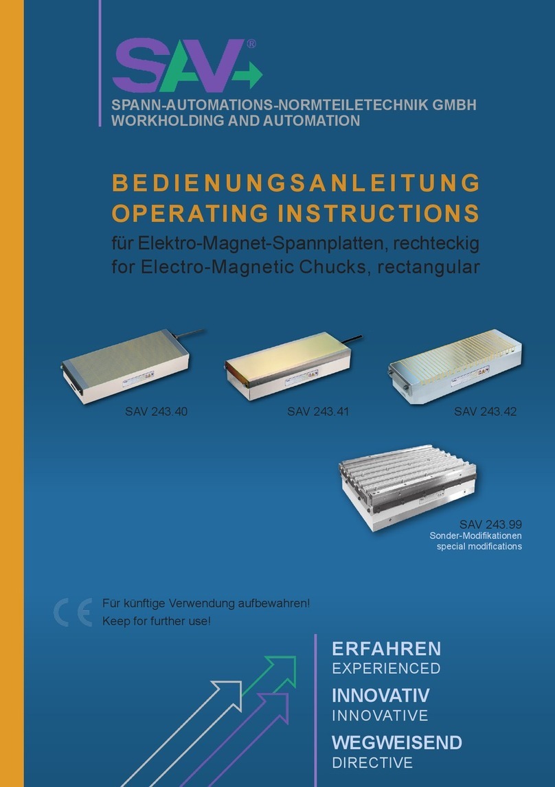Sav 243.40 operating instructions
