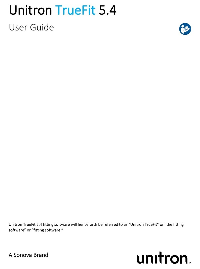 Sonova Unitron TrueFit 5.4 user guide