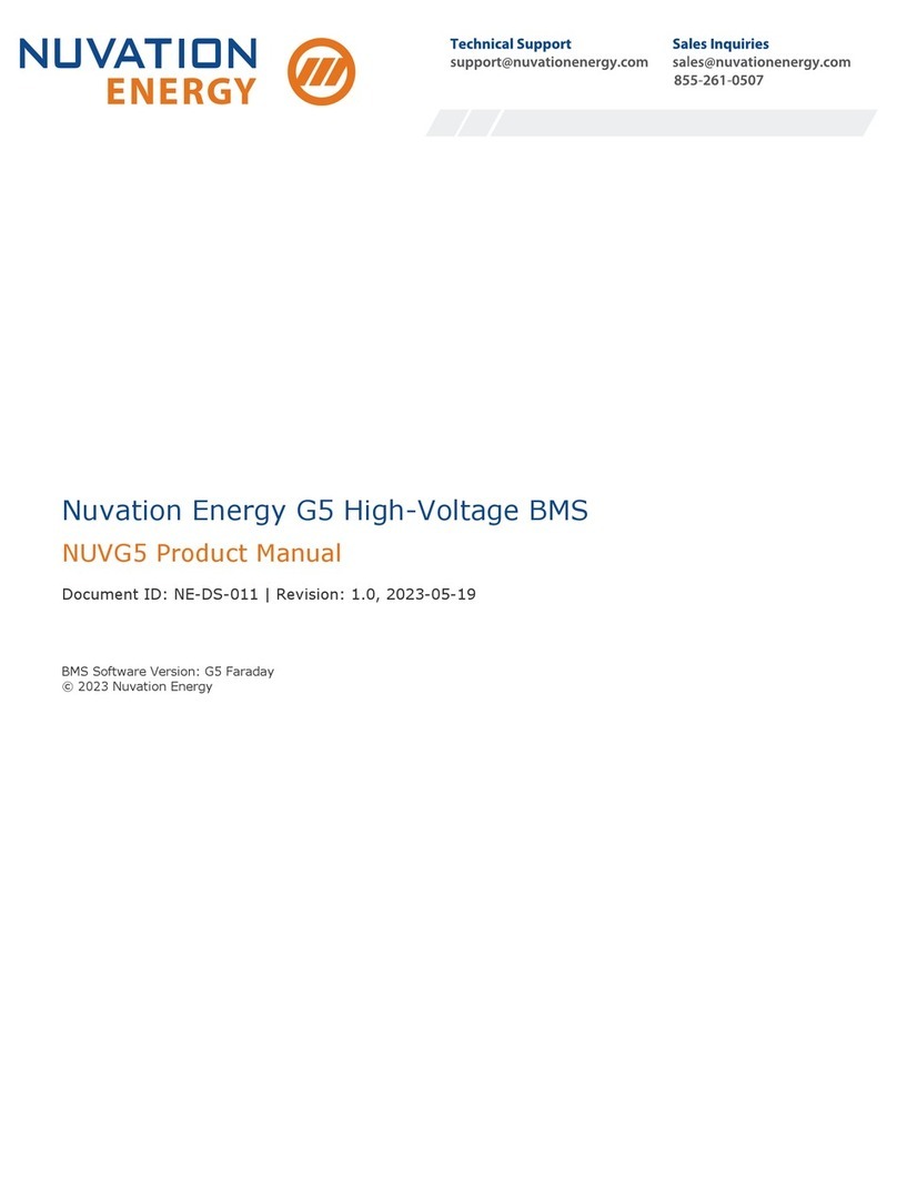 Nuvation Energy NUVG5 User manual
