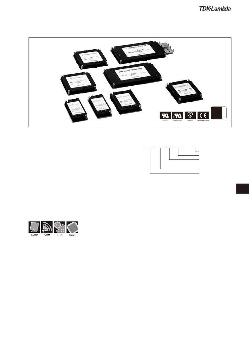 TDK-Lambda PH Series User manual