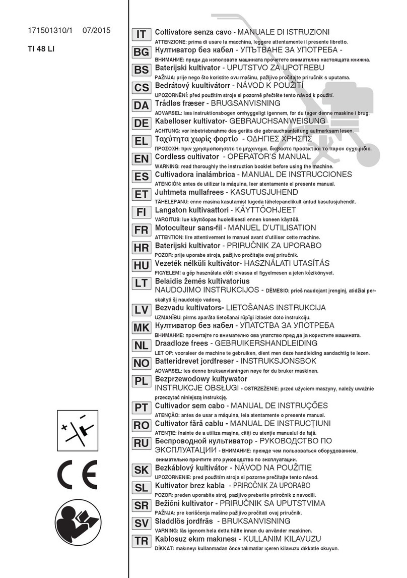 Stiga TI 48 LI User manual Stiga TI 48 LI User manual