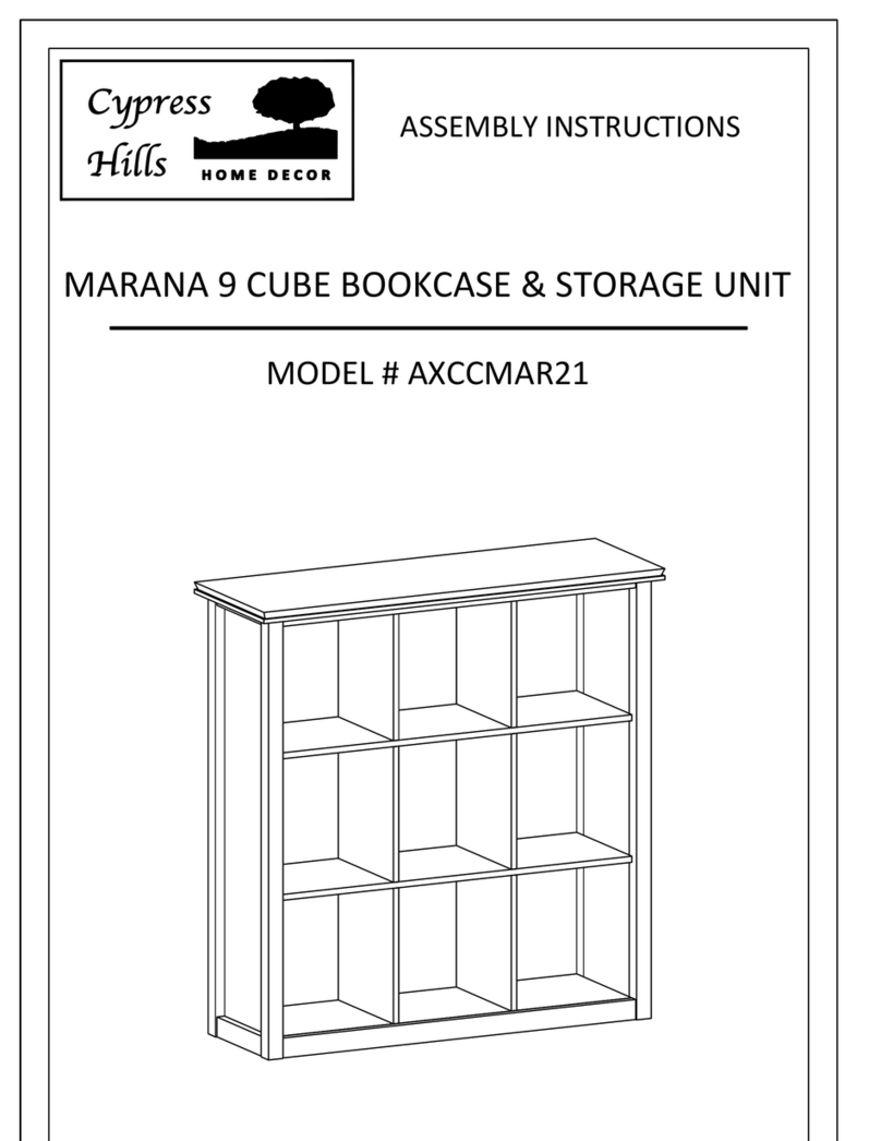 Cypress Hills MARANA AXCCMAR21 User manual