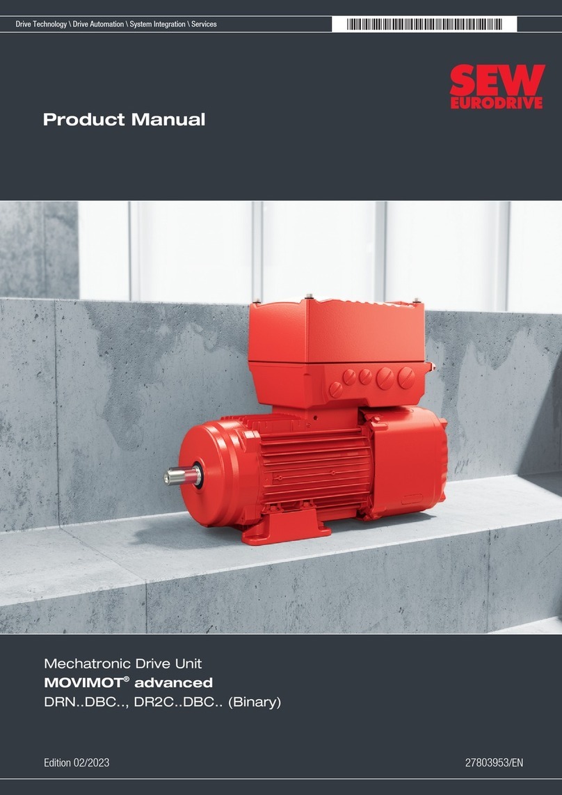 SEW-Eurodrive MOVIMOT advanced DRN DBC Series product manual