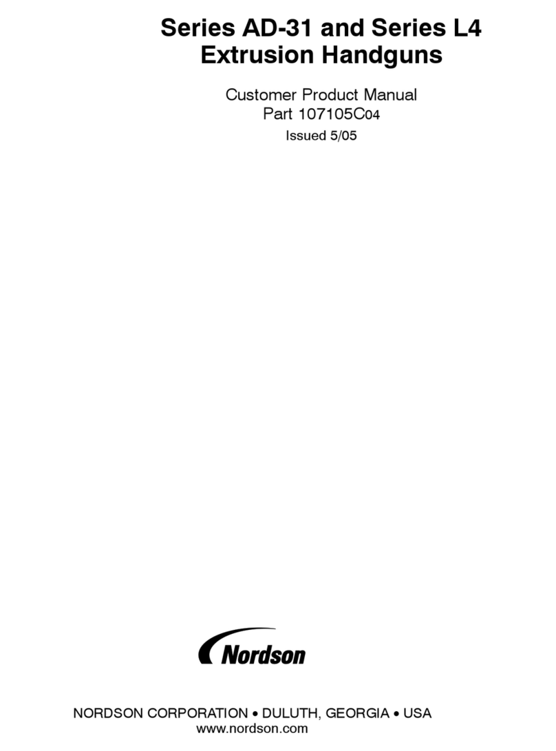 Nordson AD-31 Series Customer product manual