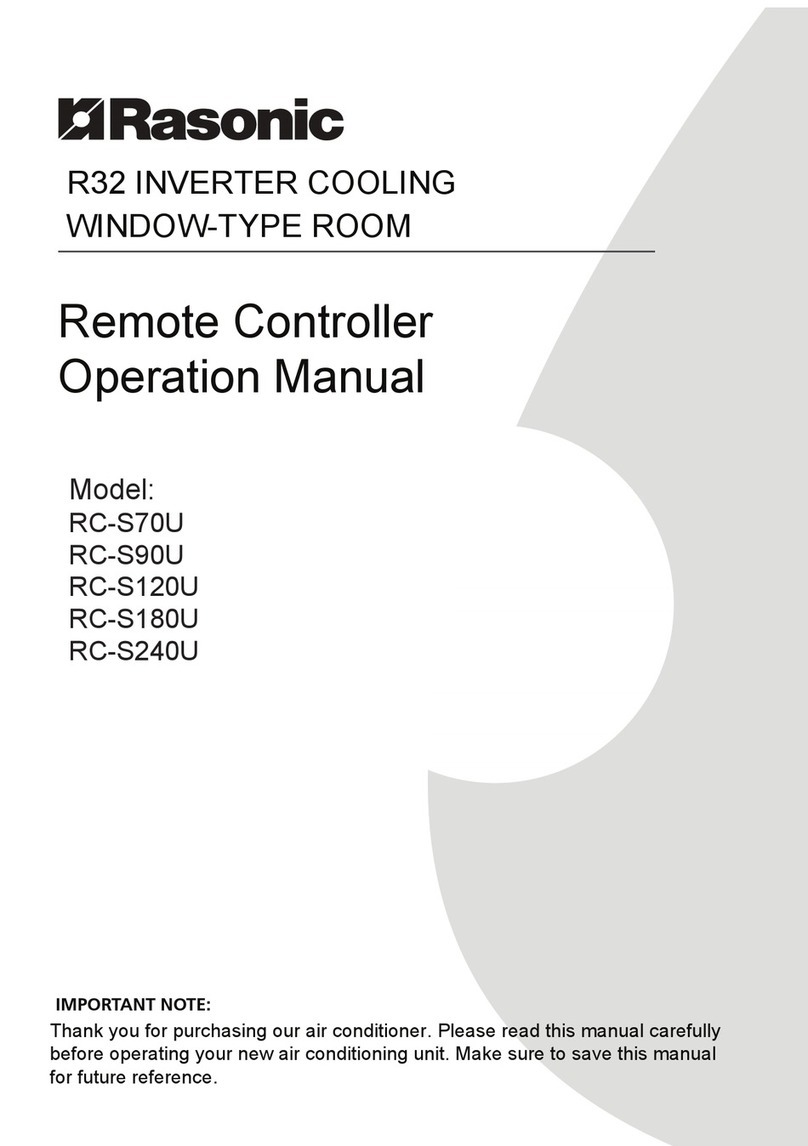 Rasonic RC-S70U Operation manual