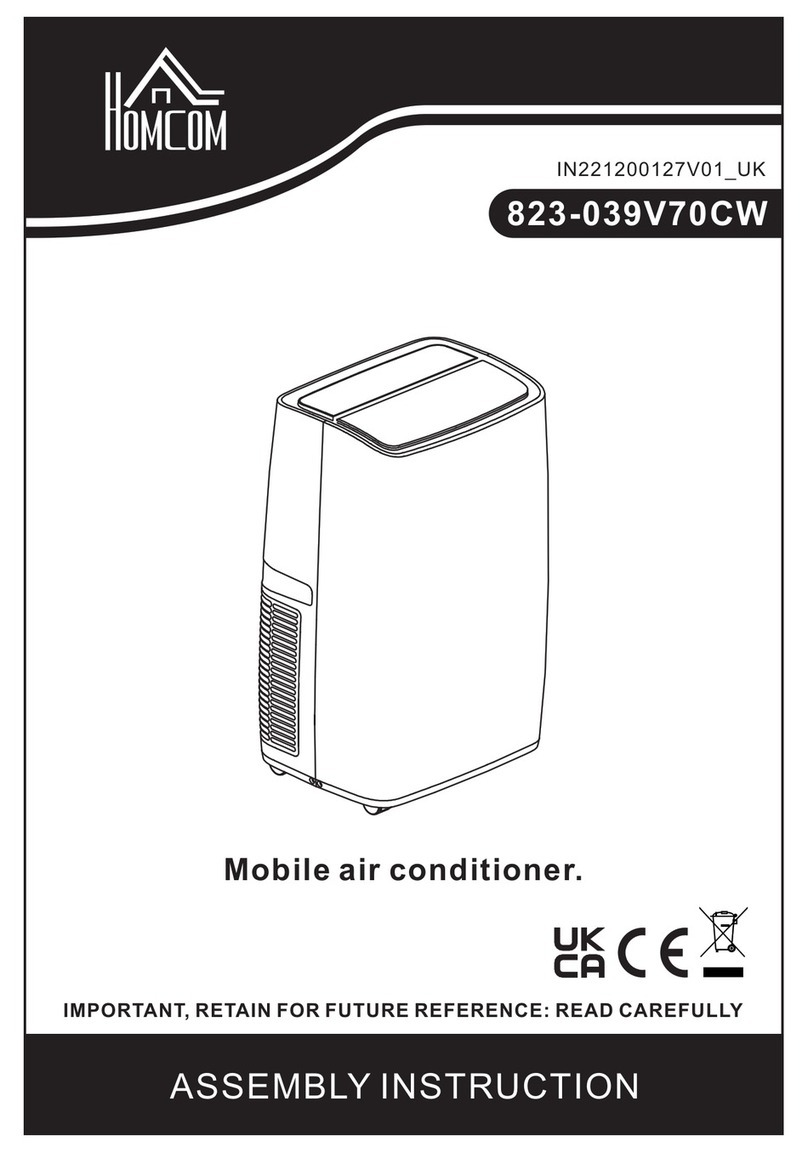 HOMCOM 823-039V70CW User manual