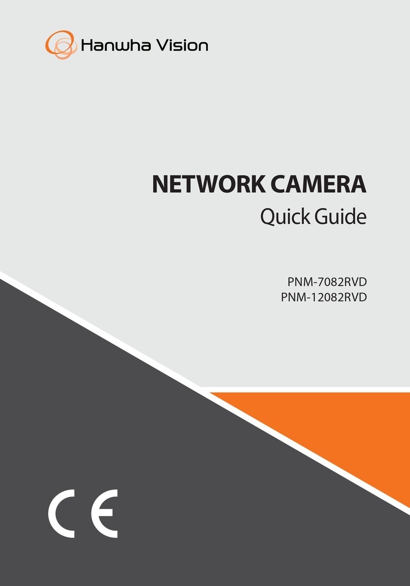 Hanwha Vision Wisenet PNM-7082RVD User manual