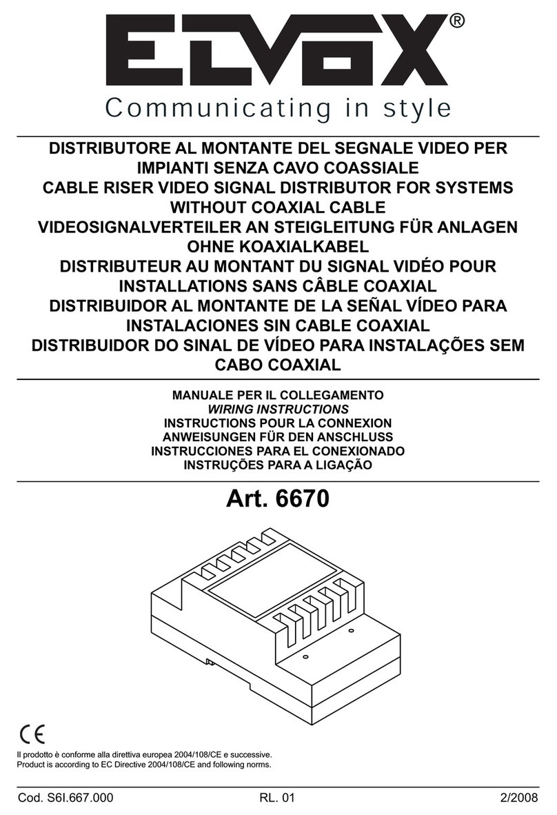 EVAX 6670 Wiring instructions