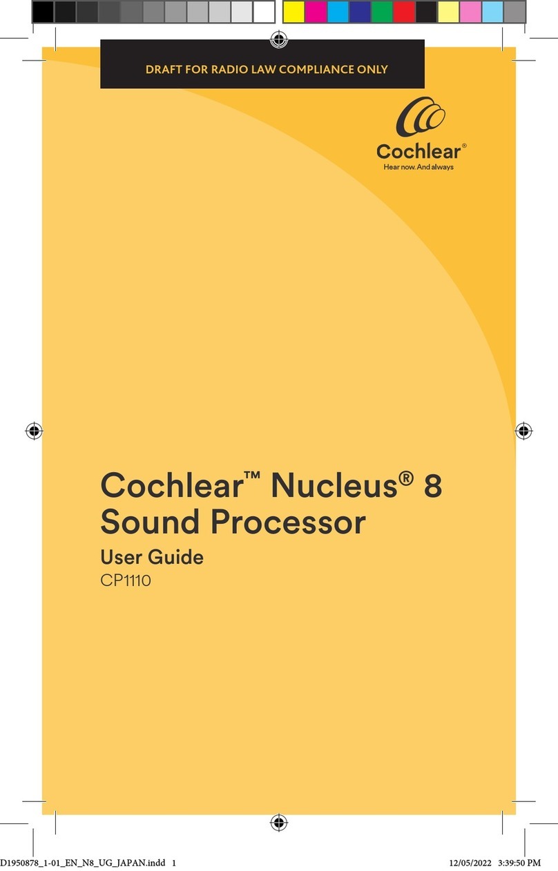 Cochlear Nucleus 8 User manual