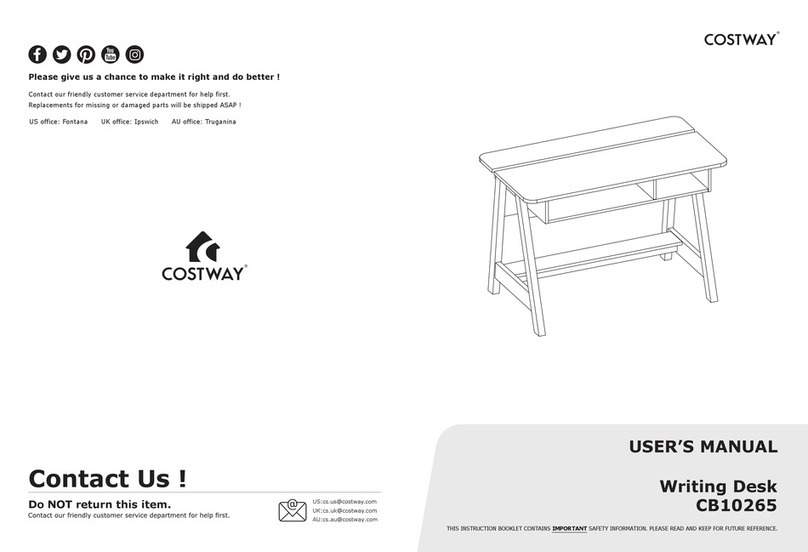 Costway CB10265 User manual Costway CB10265 User manual