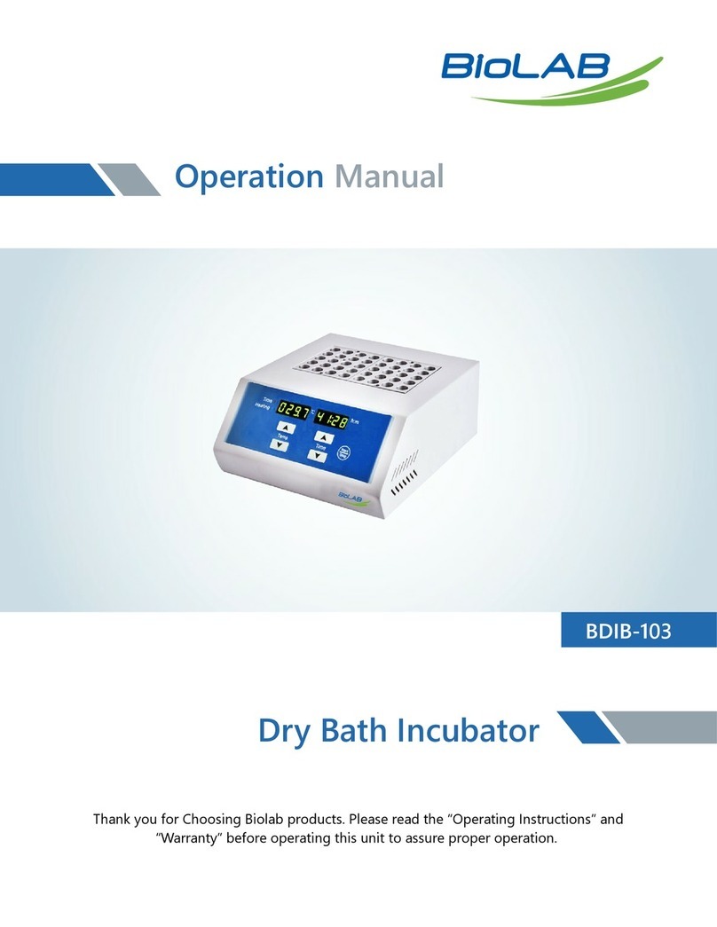 BioLAB BDIB-103 Operation manual